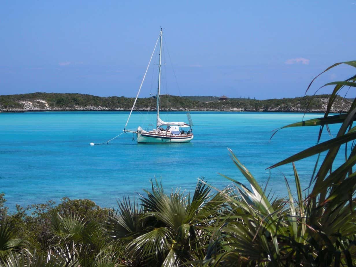 sailboat, vacation, bahamas