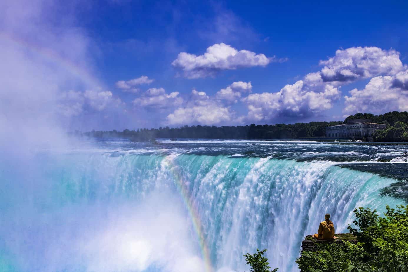 niagara falls, landscape, nature