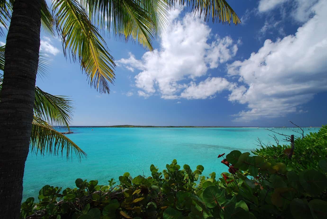 caribbean, beach, blue water