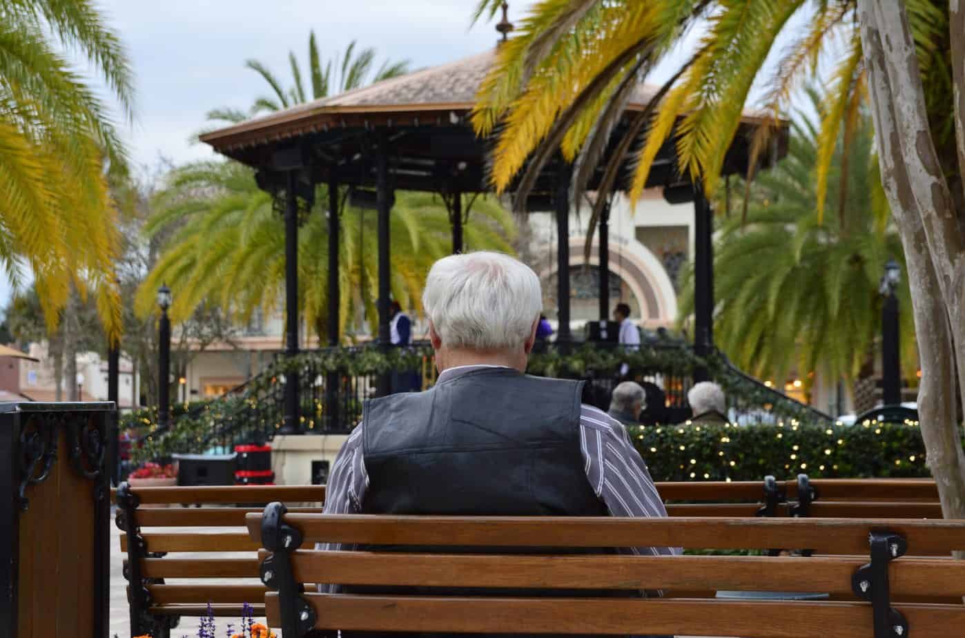 elderly, retirement, man