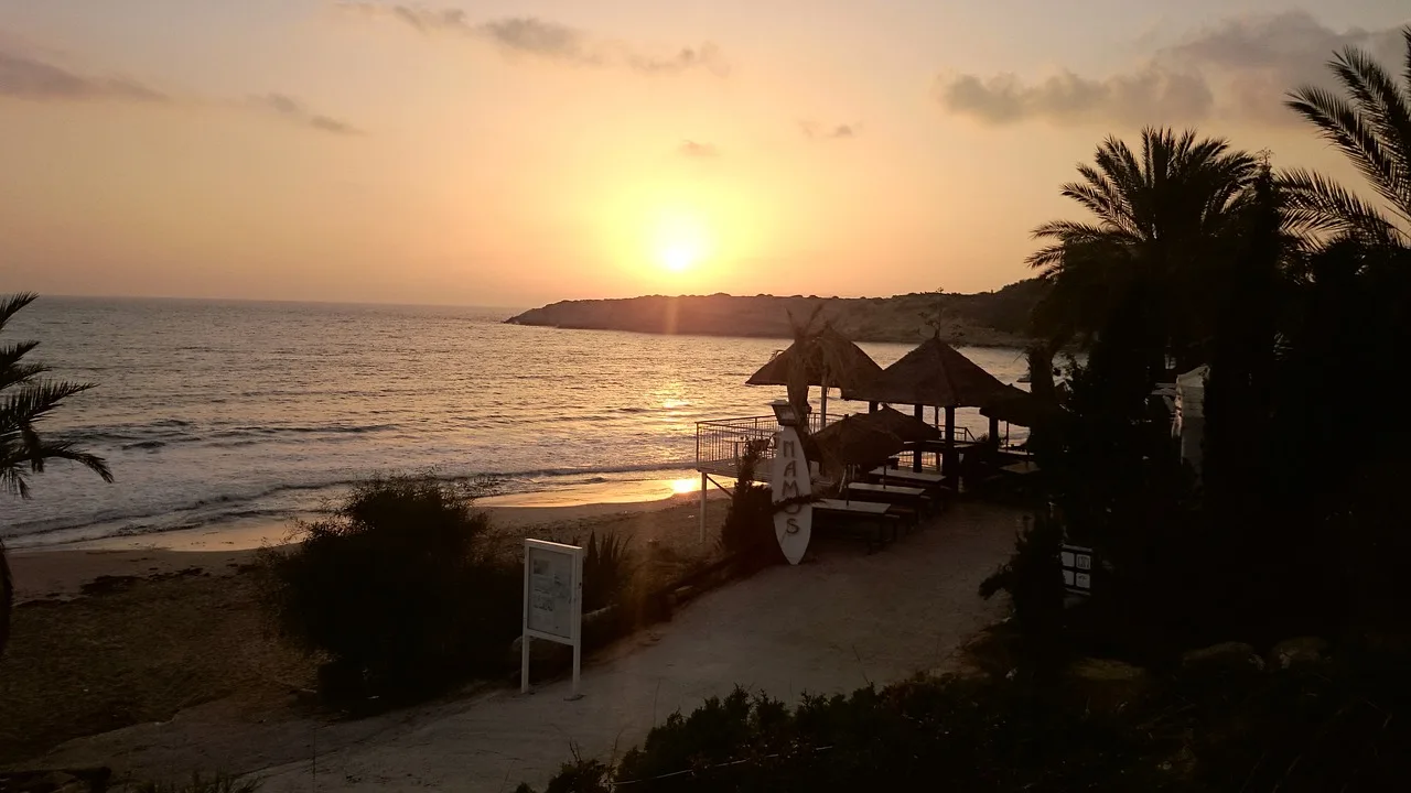 cyprus, paphos, coral bay