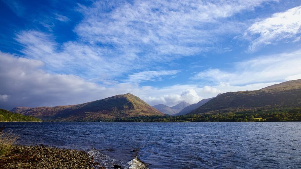 lough, lake, scotland, loch, argyll and bute, munro, sea, mountains, hill, scenery, nature, cloudscape
